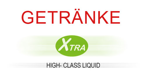 <b>Xtra</b> e-Liquid Getränke