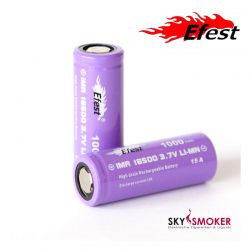 2x Efest IMR 18500 High Drain Akku (15A), 1000mAh