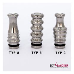 Rocki Edelstahl Drip Tip