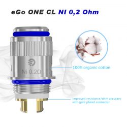 5x Joyetech eGo ONE CL Ni 0,2 Ohm Verdampferkopf