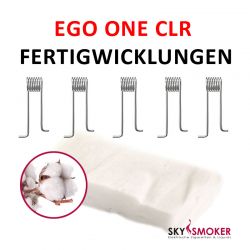 Fertigwicklungen mit Organic Cotton / Watte